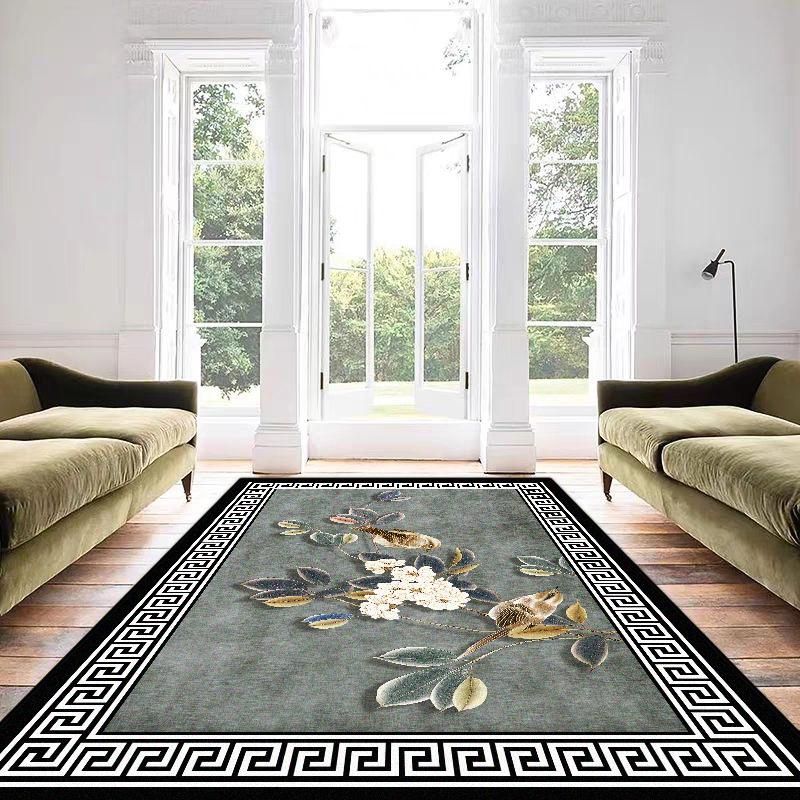 Modern 3D Luxury Decorative Rug for Living Room Large Size Easy Cleaning Room Decor Lounge Carpet Soft Non-slip Mat for Kids