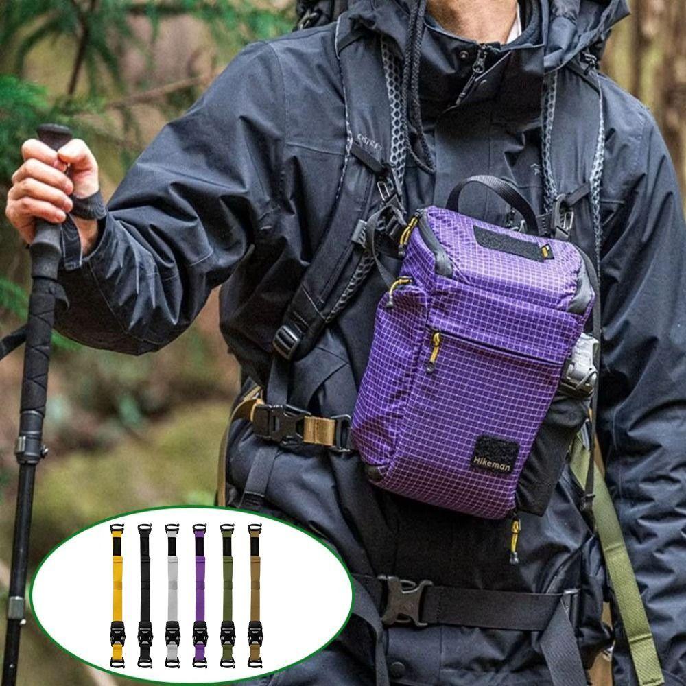 18.5~49.5cm Outdoor Equipment Straps 6 Colors Quickly Release Strap Backpacking Straps  Binding