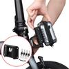 Front Bicycle Carrier Mount Adapter Bag Block Bracket Kit with Screws Firm Fixation Easy Installation for Bikers
