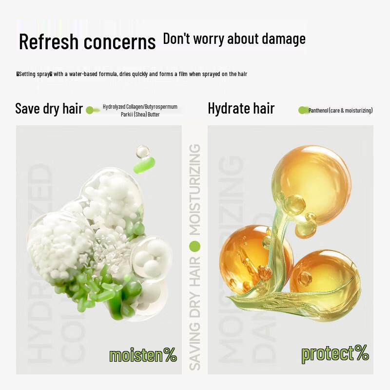 Murrayle Men's Quick-Dry Fluffy Hair Styling Spray