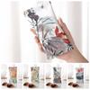 Flower Pu Leather Glasses Case Chinese Ink Painting Lipstick Storage Case  Children