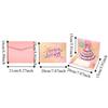 Foldable Happy Birthday Greeting Card Pop Up Blessing Cake Holiday Card  Birthday Gift