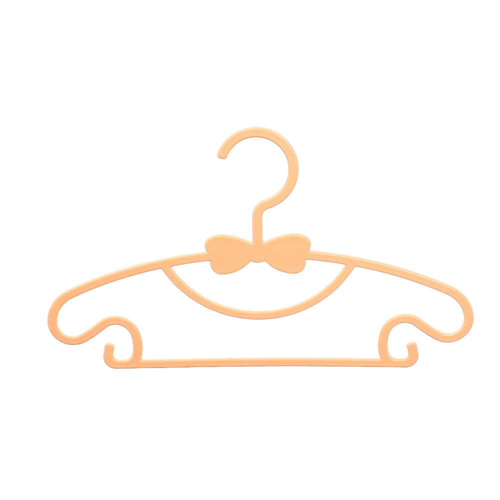 4/10PCS Children Clothes Hanger Baby Clothing Organizer Display Hangers Plastic Kids Coats Windproof Holder Rack Closet Storage