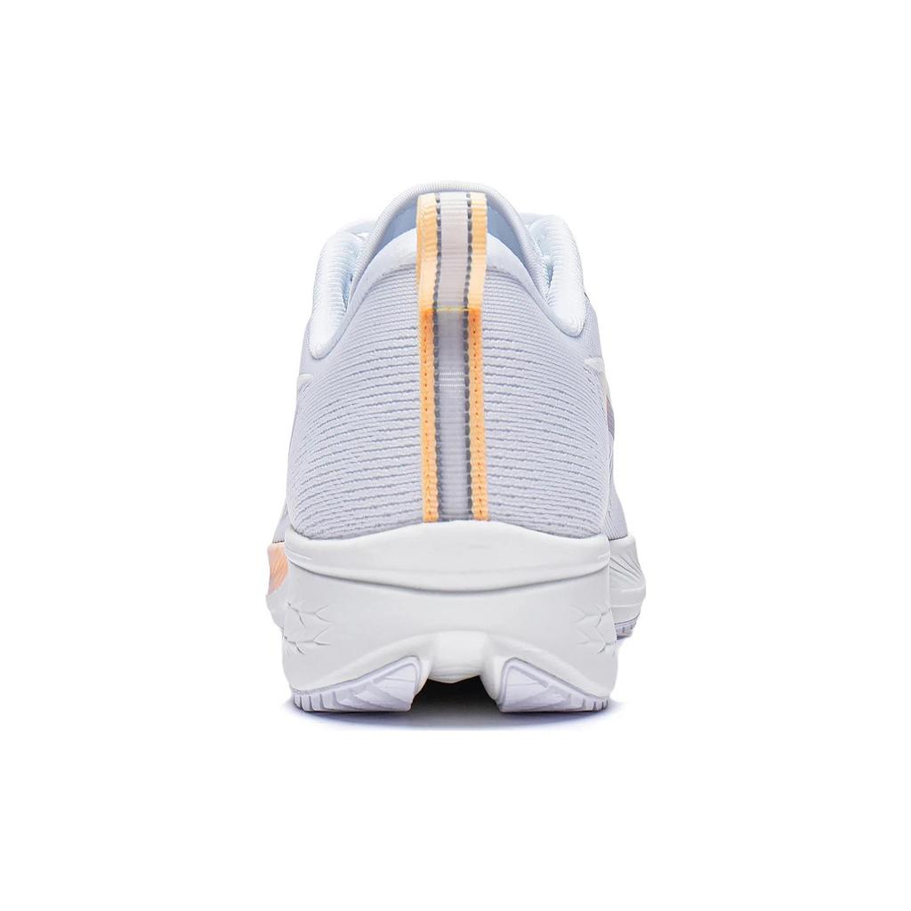 New LiNing Red Hare 6 Cushioning Wear Resistant Low Top Running Shoes Women's White Orange ARMT016-17