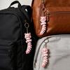 Keychain Pendant Cartoon Cat Charm Key Chain with Movable Tail Schoolbags Keys Pencil Cases Decompression Toy