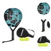 Beach Tennis Paddle Racket Comfort for Outdoor Beginner Orange