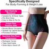 1 X Ice Silk Shapewear Panty High Waisted Tummy Tucking & Hip Lifting Fiber Repair Shaping Panty Postpartum Girdle Body Panty