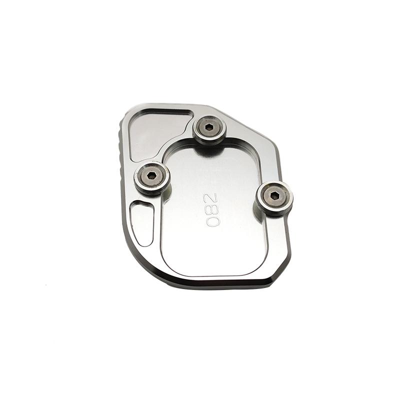 Motorcycle Foot Side Stand Enlarge Kickstand Extension Pad Shelf Accessories For BMW C400X C400GT C 400 GT 400GT 2018 2019-2023