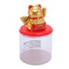 Feng Shui Lucky Cat Solar Powered Waving Maneki Neko Decoration Lucky Cat Statue for Home Shop Car Interior
