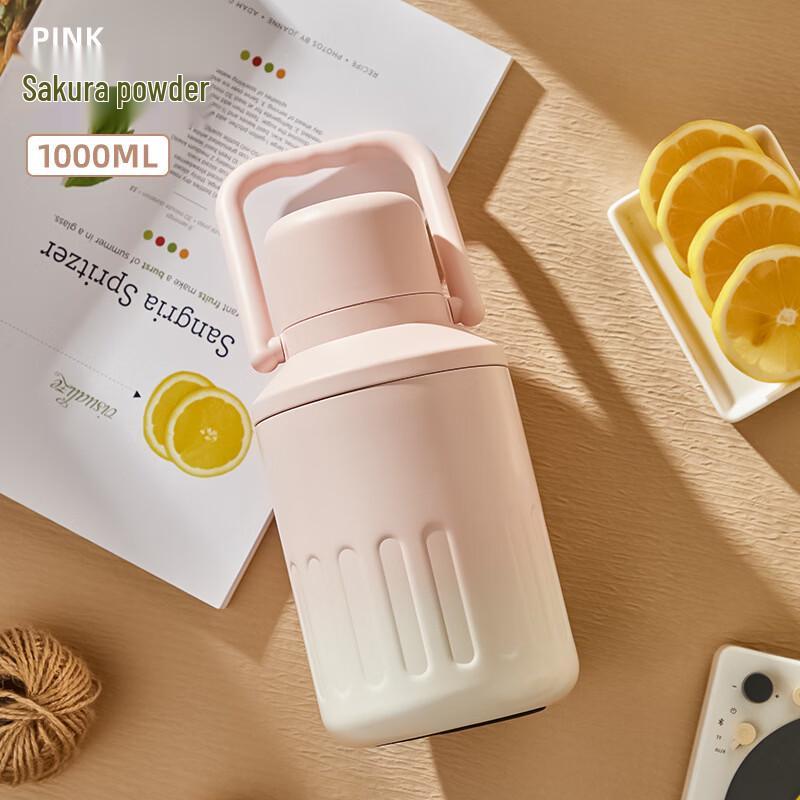 OLOEY Large Capacity Gradient Stainless Steel Insulated Bottle