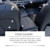 Auto Foam Cleaner Car Detailer Multipurpose Stain Remover Spray Long-Lasting Automotive Interior Cleaner For Rubber Metal Fabric