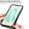 For Samsung Galaxy S25 Edge Case Acrylic + TPU Clear Phone Cover with PET Screen Film