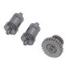 Extruder Gear Set All Metal Hardened Steel Double Drive Gears and Reduction Gear for Pro2 Pro3 E2 Series 3D Printer