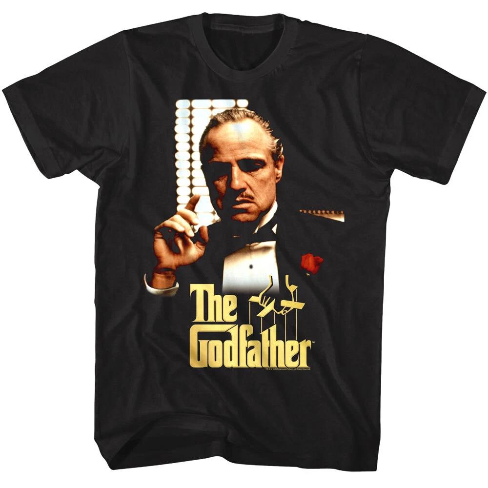 

Godfather Solid Gold Don Men s T Shirt Corleone Marlon Brando Mafia Boss M
