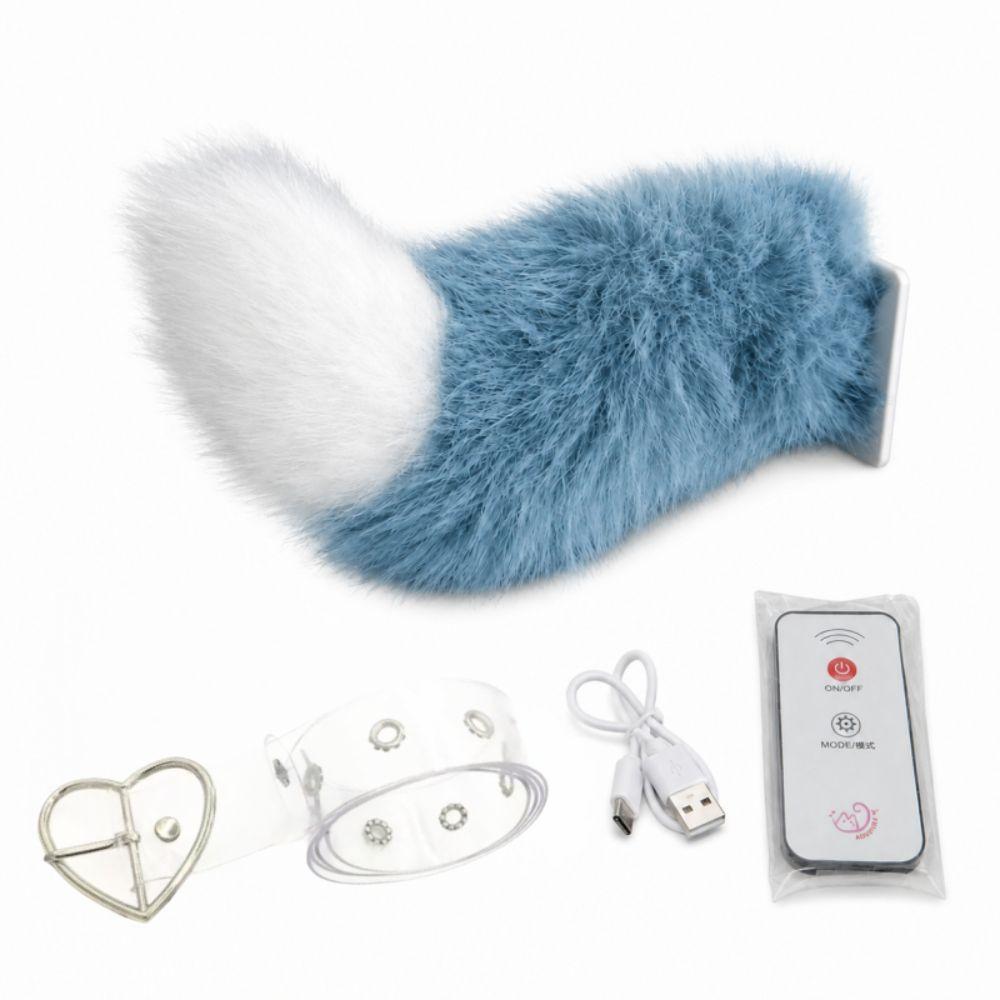 Voice Control Role-playing Belt Plush Electric Tail  Halloween Cosplay Performances, Etc