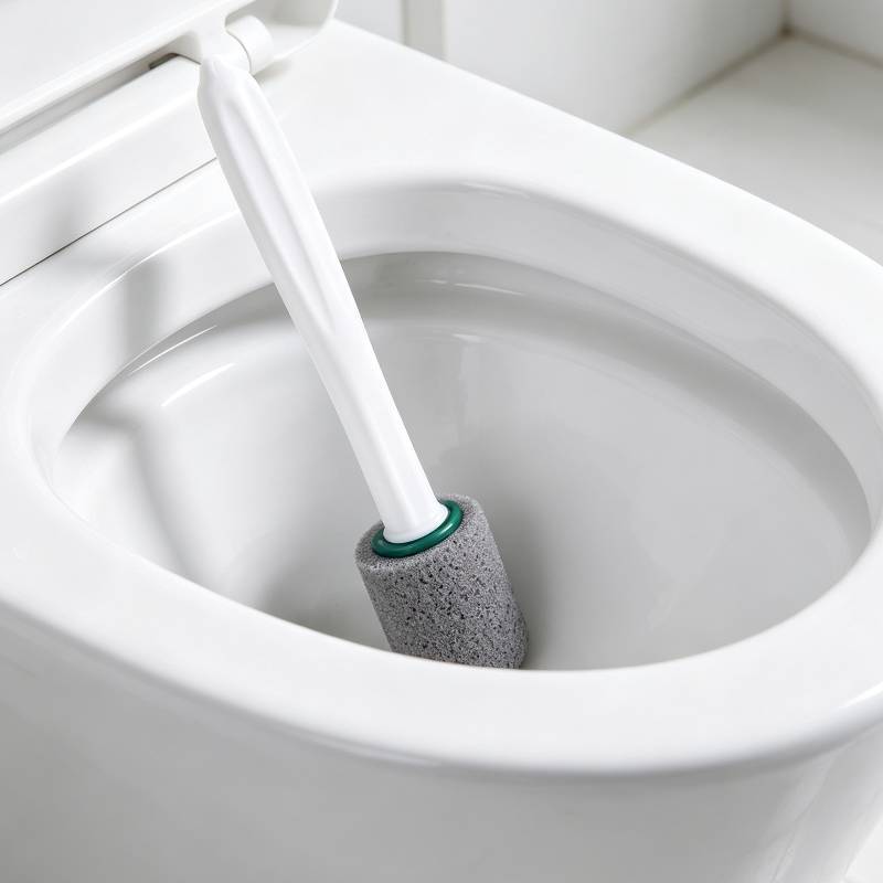 Toilet Brush With Long Handle And Durable Cleaning Block For Bathroom Hygiene