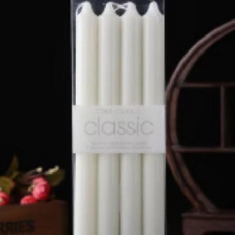 Lion Search Pure White Emergency Pillar Candles