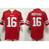 Mens NFL San Francisco 49ers Embroidered Football Jersey Short Sleeve Sport T-Shirt Fans Casual Wear