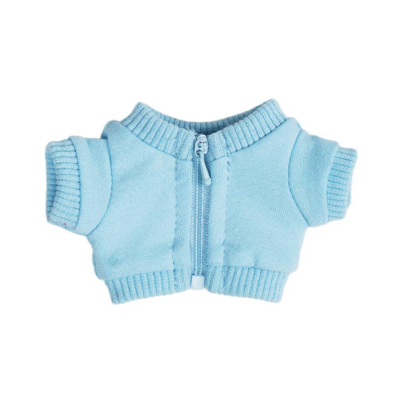 17cm Labubu Macaron Hoodie Puppenkleidung (Ohne Hut, mit Reißverschluss) – Anpassbares Muster