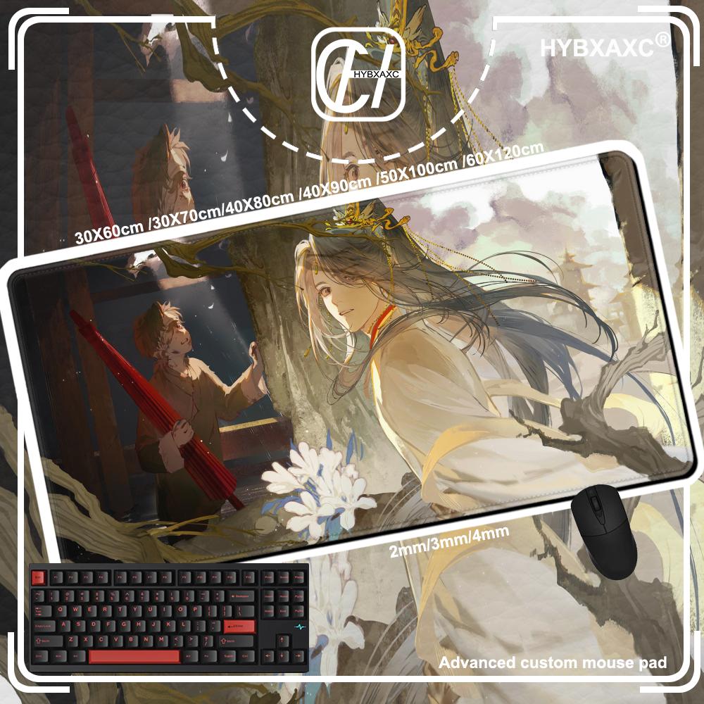 HD TGCF Xie Lian Hua Cheng Large Rubber Mouse Pad Xcm Creative Cartoon Art Ruoye EMing NonSlip Mat for BL Cosplay Fans