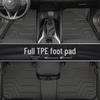 All-Weather Floor Mats for Toyota Vios - Full Coverage TPE Foot Mats with Driver's Seat Original Carpet Replacement.