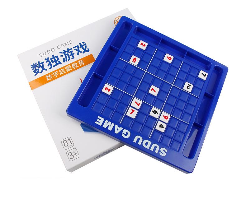 Children's Educational Sudoku & British Checkers Board Games for Intellectual Development
