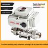Hammond Electric Stainless Steel Ball Valve Q621F-16P304: Three-Piece Male Thread Welding Butt Weld Cut-off Valve for High Temperatures
