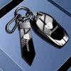 Carcasă Suport Cheie Auto Pliabilă din Aliaj de Zinc, Toc Cheie, Accesorii Cheie Auto pentru Peugeot 208 3008 308 508 408 2008 4008