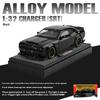 Dodge Challenger Hellcat Toy Car for 1: 32 Scale Die Cast Metel Cars Toy Pull Back Hellcat Model Cars With Sound and Light Hellc