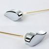 Front Mount Toilet Handle Easy Flush Toilet Handle Replacement Easy Installation Bathroom Accessories for Most Toilets