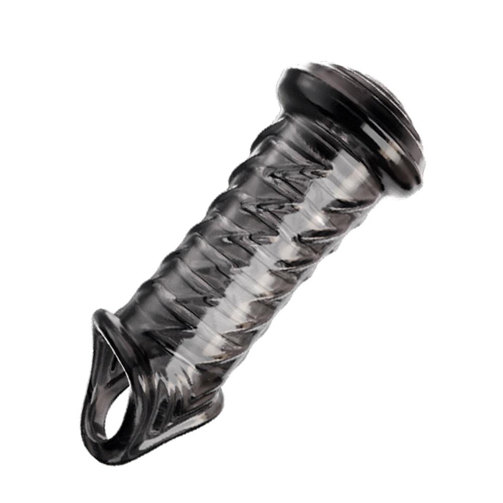 Reusable Penis Sleeve Extender Dick Glans Enlargement Condom Adult Sex Toys For Men Couples Cock Ring Delay Ejaculation Sex Shop