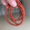 Red Nan Hong Chuan 4-Loop Prayer Beads Bracelet