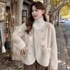 WTEMPO Winter Fall Long Sleeve Cardigan Faux Fur Coats for Women's Casual Warm Overcoat Fluffy Winter Outerwear Jacket