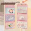 Cartoon Underwear Storage Mesh Pouch Multi-layer Save Space Dormitory Storage Hanging Bag Large Capacity Wall-mounted