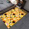 Colorful assortment of sushi pieces carpet Yoga living room room decor children's crawling mat doormat area rug games mat