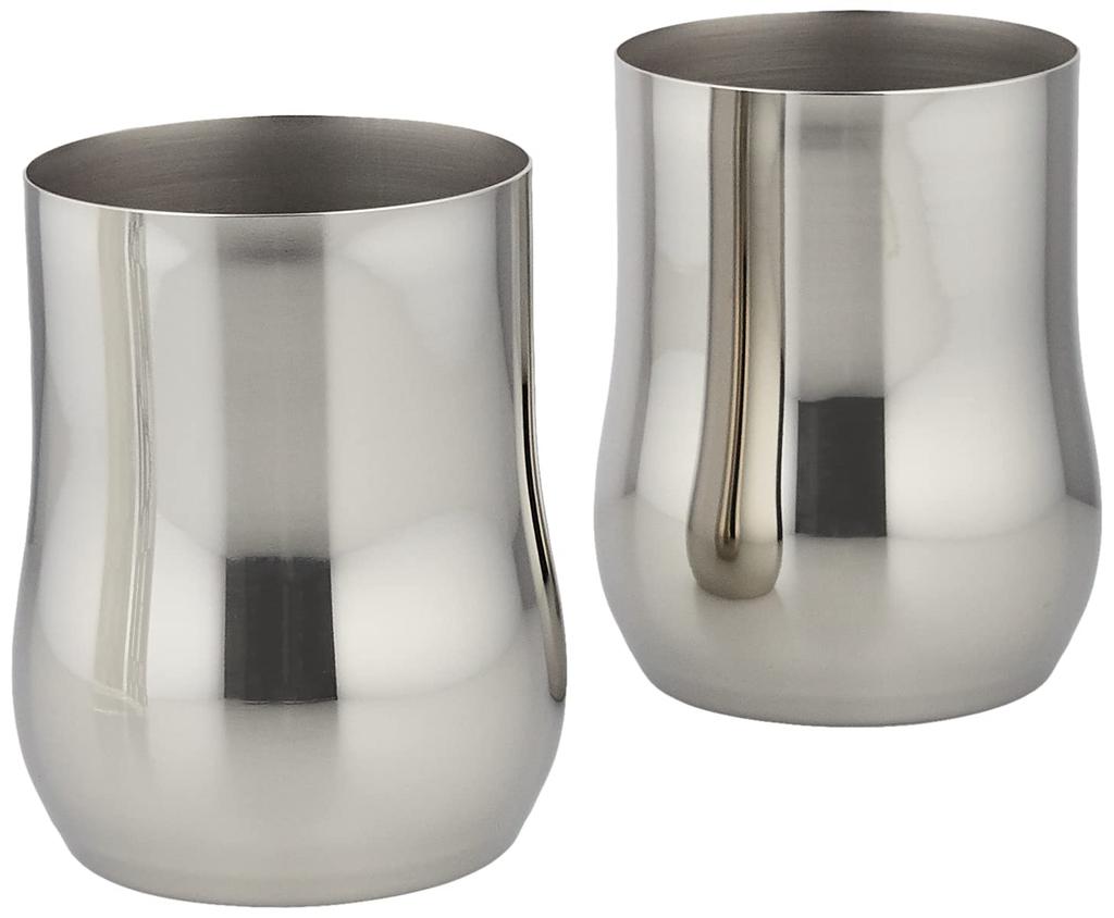 Wahei freiz Stainless Steel Made In Set of from the Metalworking Capital of Cups, 300ml, Japan, 2, Tsubame-Sanjo, Niigata, Japan, ME-7242