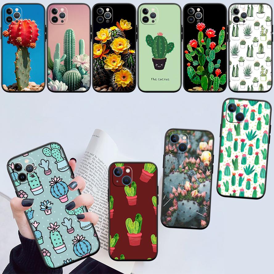 RE63 Watercolour Cacti And Succulent Phone Case for Samsung Galaxy S20 S21 S22 Ultra FE + Plus A21S A22 A24 A25 A26 A30 A30S A31