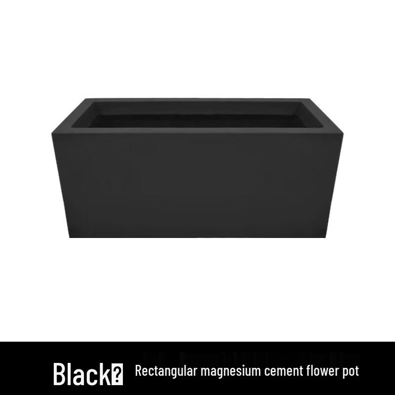Rectangular Cement Outdoor Flower Pot