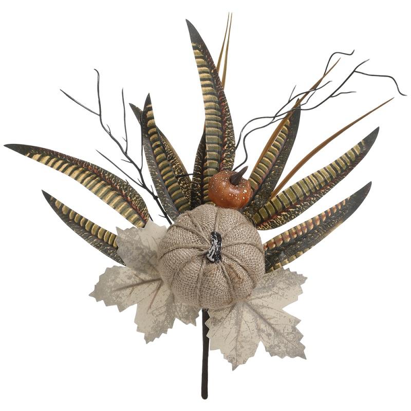 

1Pcs Pumpkin Branches Halloween Maple Leaf Decor Home DIY Crafts Harvest Autumn Decoration Artificial Maple Leaf Navidad Decor
