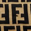 Fendi Zucca Polo tričko pletené Hnedá bavlna Dámske Použité