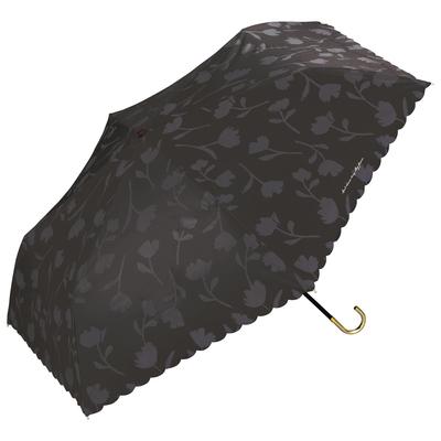 Sun Umbrella Folding Umbrella Shading Flower Shadow Mini Charcoal Rate UV Cut Rate For Both Sunny and Rainy 55cm for for Commuting To Work or Floral