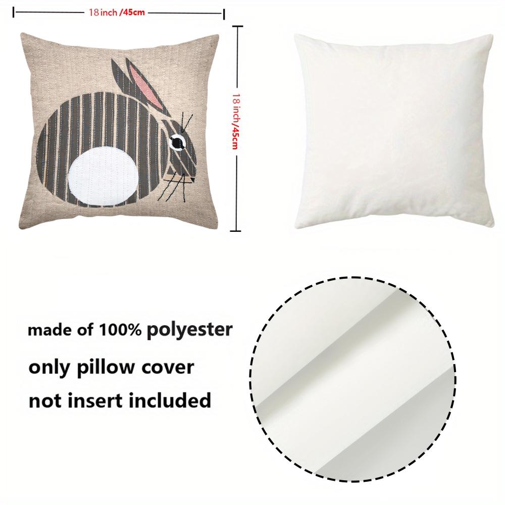 1 Pieces Cute Totoro Pattern Burlap Cushion for Home Polyester pillowcase, sofa decorative cushion cov Headboard Pillow