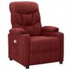 Day and Night - Day and Night Red Red Fabric Massage Chair