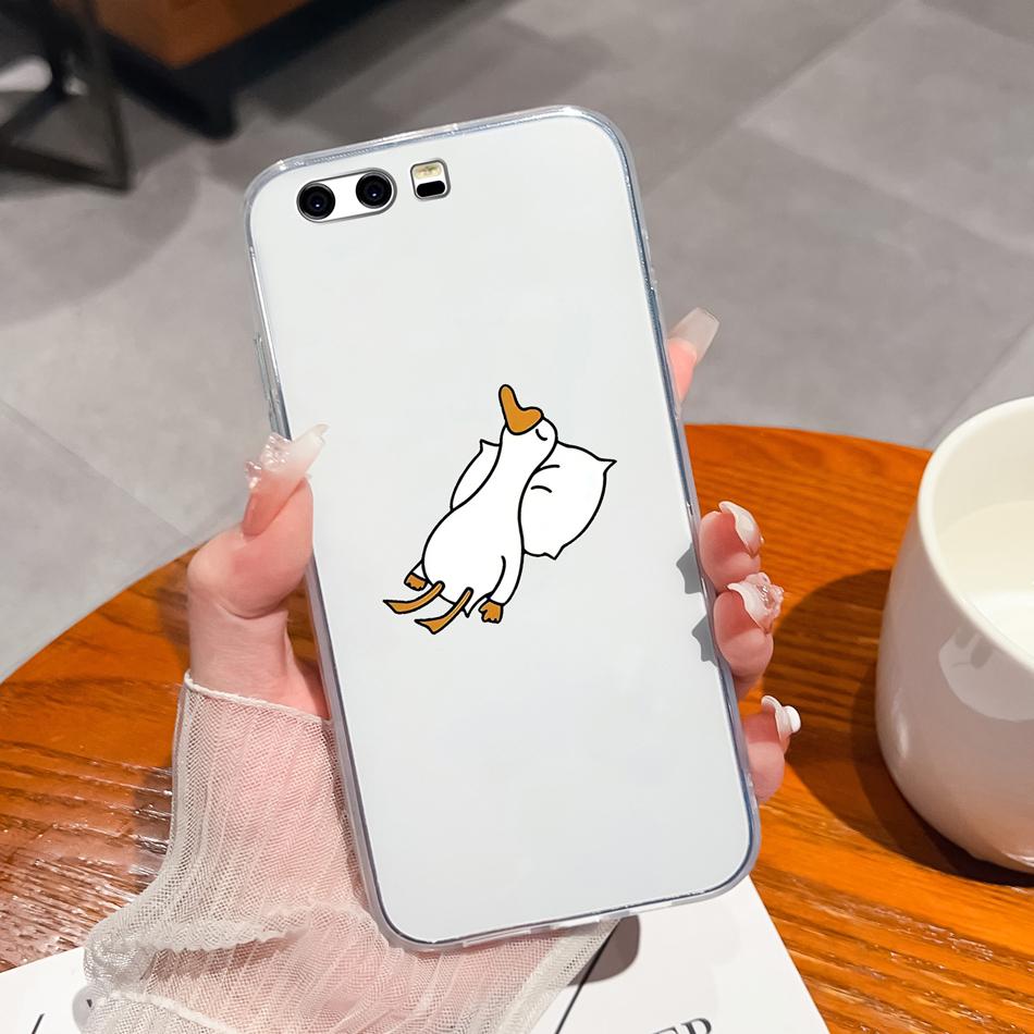 Per Huawei P10 Lite P10 Plus Custodia per Telefono Stile Casual Fantasie Silicone Morbido TPU Trasparente Leggera Copertura Per Huawei P 10+ Funda
