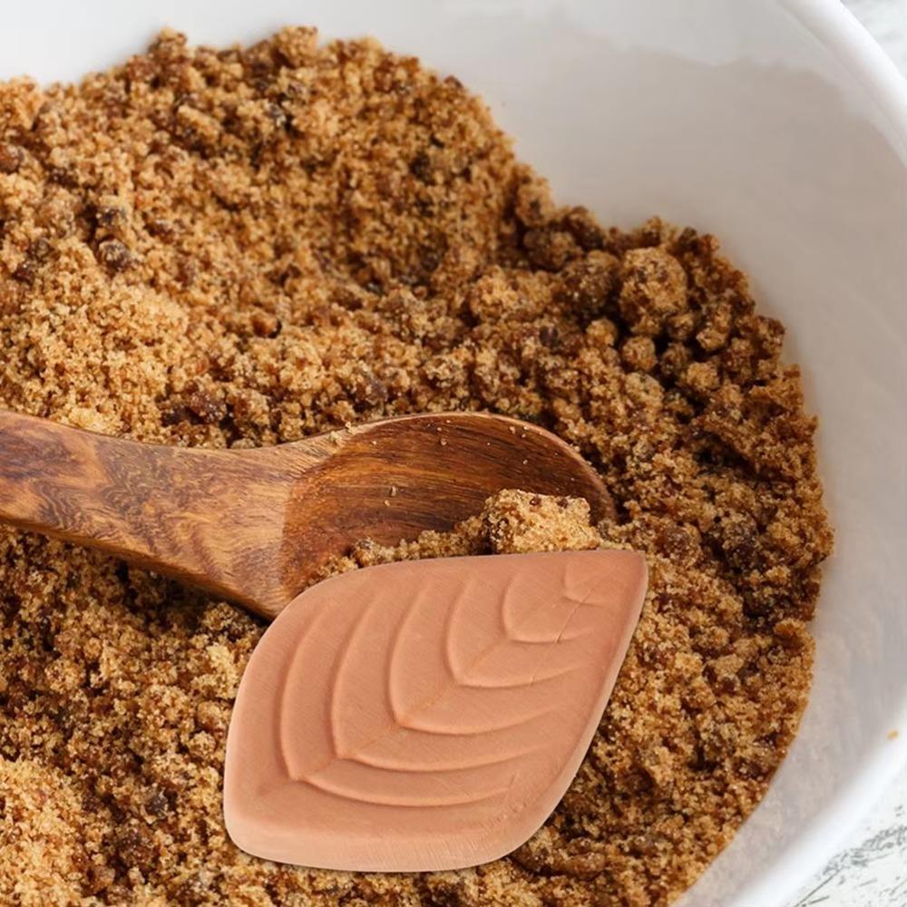 3Pcs Leaf Design Salt Saver Clay Tea Humidifier Household Brown Sugar Keeper  Coffee Bean