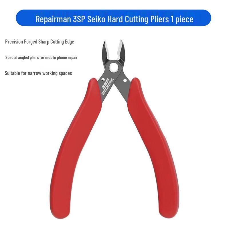 Precision Hard Pliers for Mobile Phone Repair - Angled & Extra Strong Shield Cover Pliers