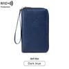 2024 RFID Travel Passport Holder & Ticket Organizer - Multifunctional Zipper Document Bag