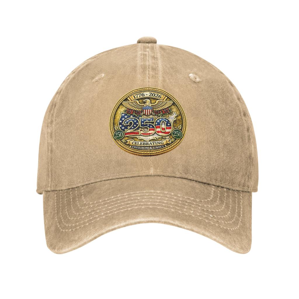 America Year Anniversary Printed Caps for Unisex Women Cotton Trucker Hat Lerisure Wear Baseball Cap Adjustable