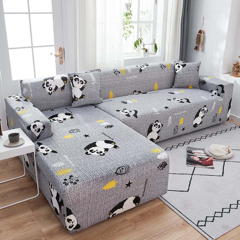 Elastic Sofa Cover High Quality Adjustable Sofas Chaise Covers Lounge Sectional Couch Corner Sofa Slipcover