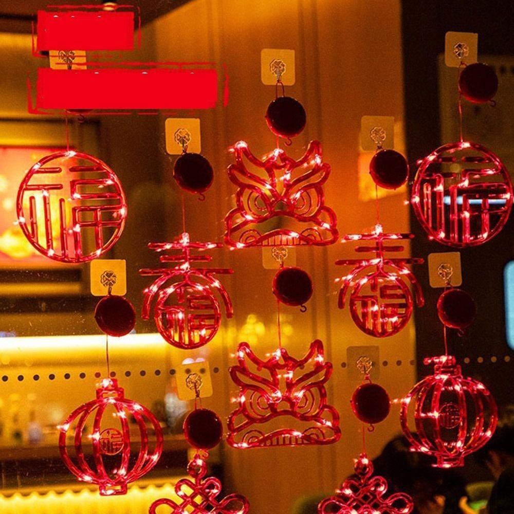 

Декор атмосферы окна, подвесная новогодняя лампа на присоске, 3D подвесная лампа